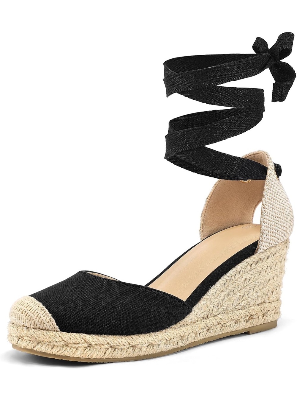 👡✨ mysoft Women’s Espadrille Platform Wedge Sandals – Size 6 🌸